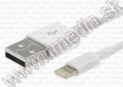 Image of Apple iPhone5G Lightning USB cable 1m 2A Copper Taiwan *bulk* [44279] White (IT10035)